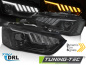 Preview: XENON LED Tagfahrlicht Scheinwerfer für Audi A4 8K B8 Lim./Avant/Cabrio 12-15 schwarz dynamisch
